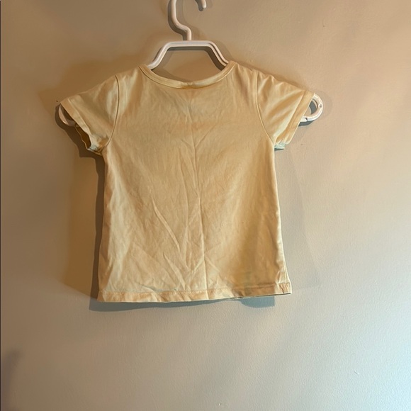 Cream Short Sleeve Tees Casual Cotton - Picture 3 of 3